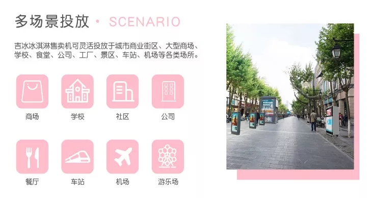 冰激凌自助售賣機