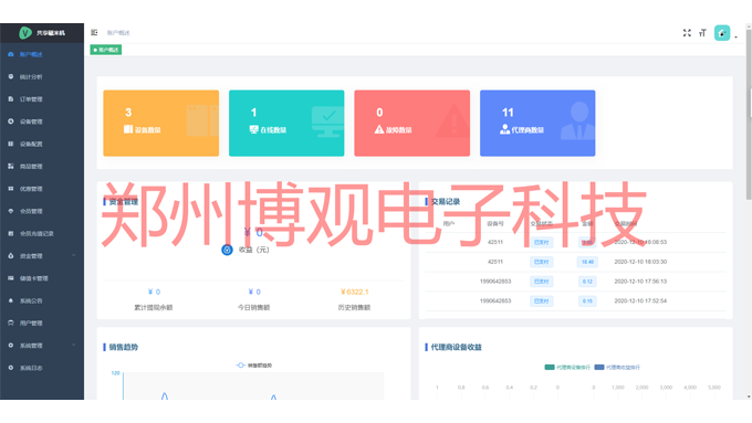 共享碾米機后臺
